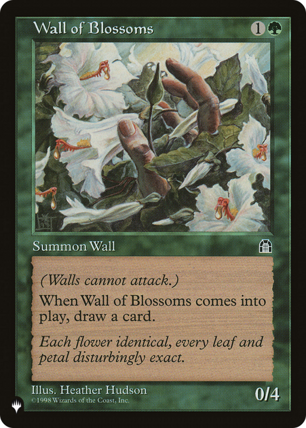 Wall of Blossoms [The List] Fashion