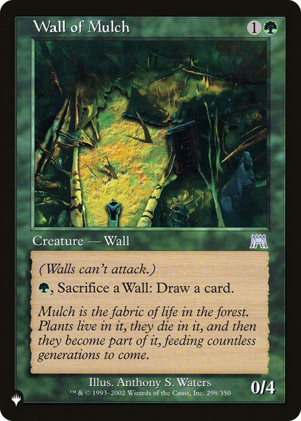 Wall of Mulch [The List] Cheap