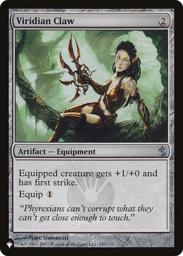 Viridian Claw [The List] For Sale