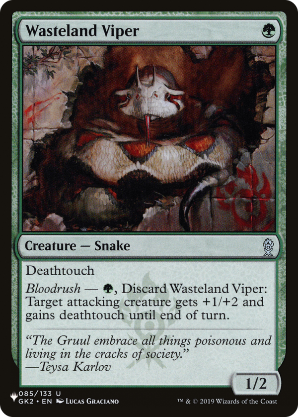 Wasteland Viper [The List] Online now