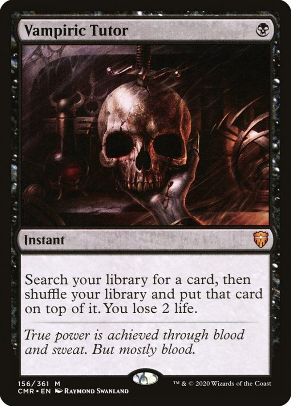 Vampiric Tutor [Commander Legends] Discount