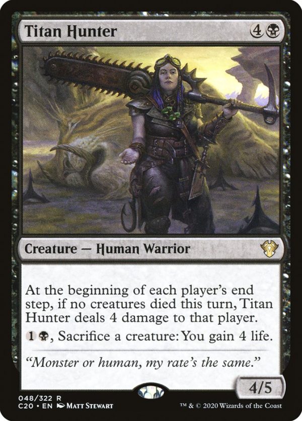 Titan Hunter [Commander 2020] For Discount