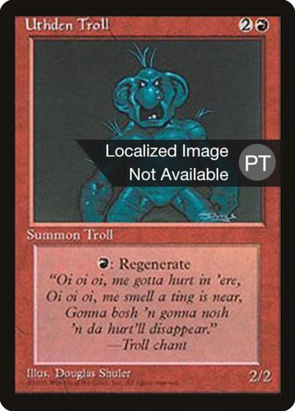 Uthden Troll [Fourth Edition (Foreign Black Border)] Online now