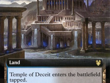 Temple of Deceit (Extended Art) [Theros Beyond Death] on Sale