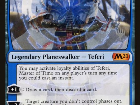 Teferi, Master of Time (Promo Pack) (75) [Core Set 2021 Promos] Fashion