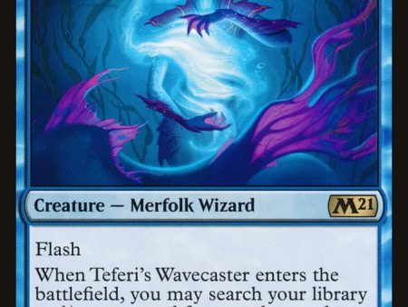 Teferi s Wavecaster [Core Set 2021] Hot on Sale