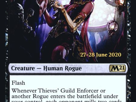 Thieves  Guild Enforcer [Core Set 2021 Prerelease Promos] Sale