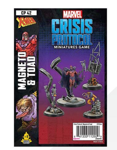 Marvel Crisis Protocol - Magneto and Toad Online now