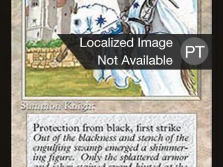 White Knight [Fourth Edition (Foreign Black Border)] For Cheap