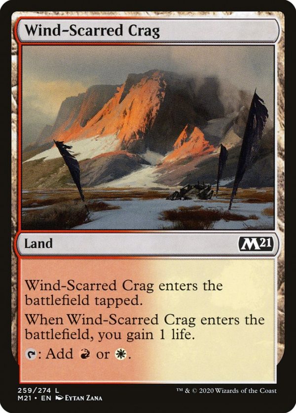 Wind-Scarred Crag [Core Set 2021] Fashion