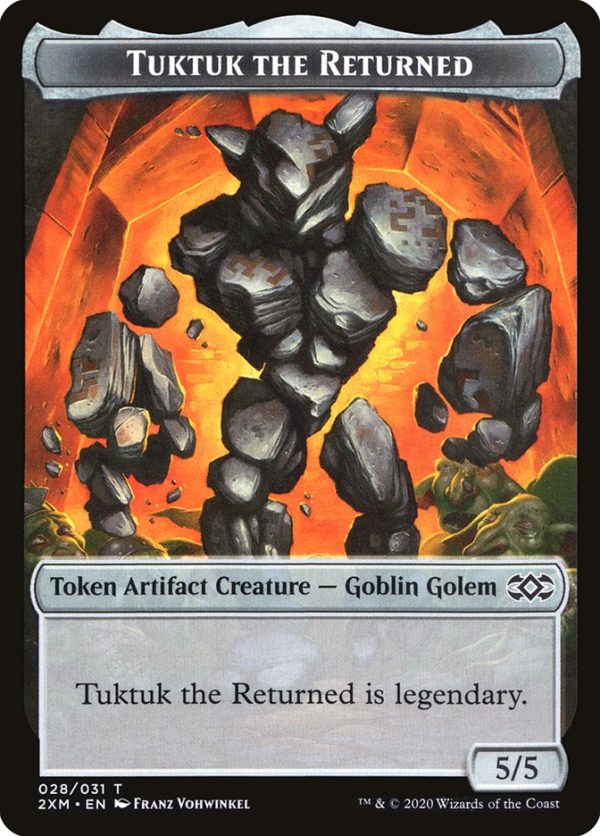 Tuktuk the Returned Token [Double Masters Tokens] on Sale