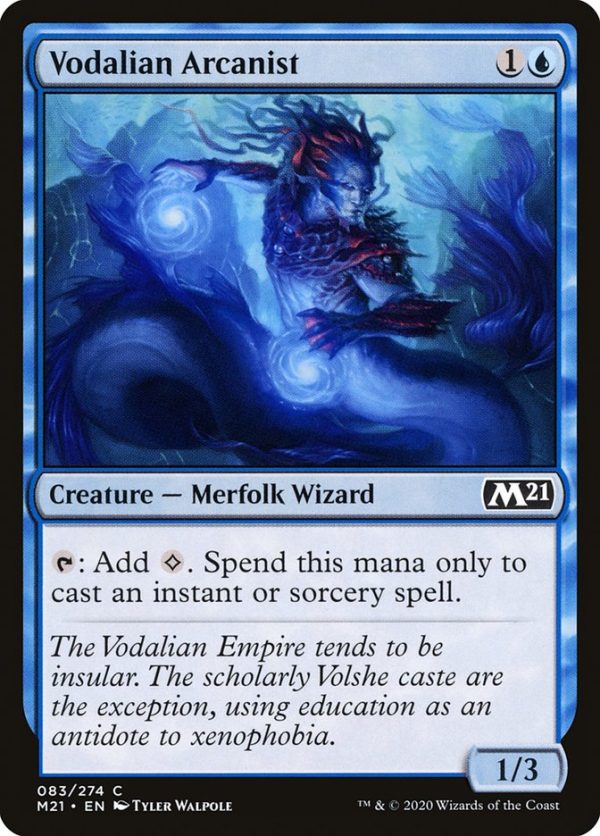 Vodalian Arcanist [Core Set 2021] Supply