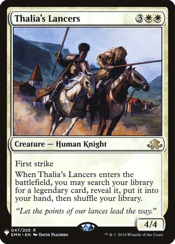 Thalia s Lancers [The List] Online now