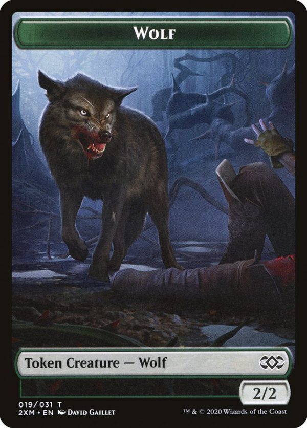 Wolf Token [Double Masters Tokens] Cheap