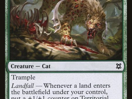 Territorial Scythecat [Zendikar Rising] Sale