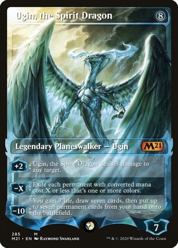 Ugin, the Spirit Dragon (285) (Extended Art) [Core Set 2021] Online