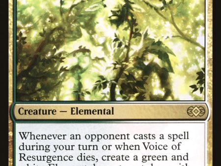 Voice of Resurgence [Double Masters] For Sale