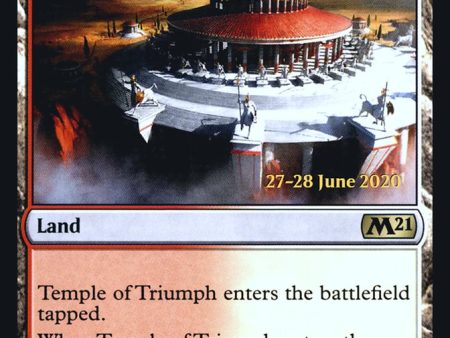 Temple of Triumph [Core Set 2021 Prerelease Promos] Online Hot Sale