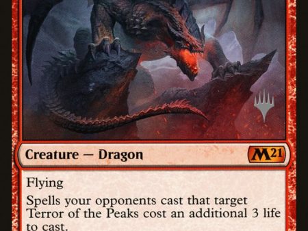 Terror of the Peaks (Promo Pack) [Core Set 2021 Promos] Discount