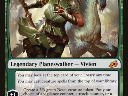 Vivien, Monsters  Advocate (Promo Pack) [Ikoria: Lair of Behemoths Promos] Online Hot Sale