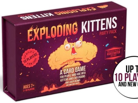 Exploding Kittens Party Pack on Sale