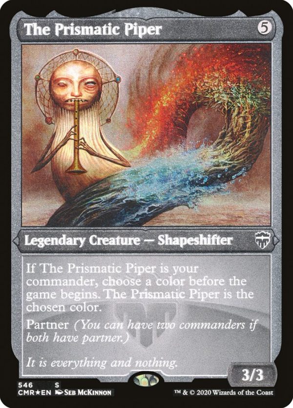 The Prismatic Piper (Etched) [Commander Legends] Online Sale