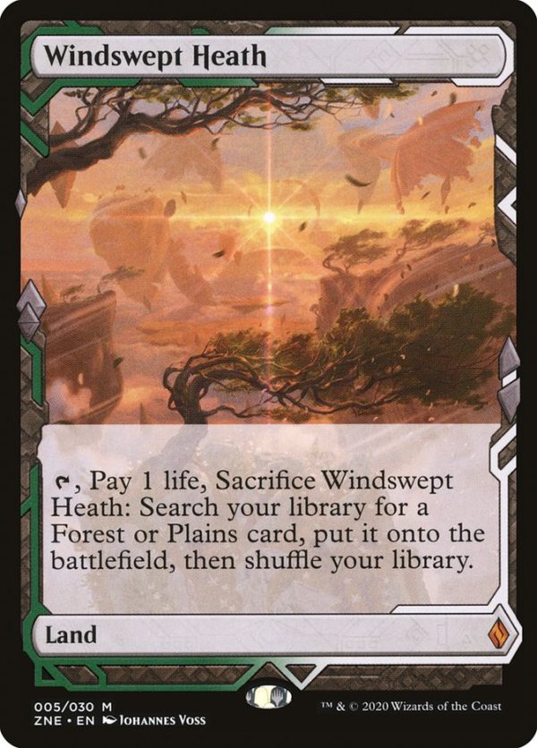 Windswept Heath (Expeditions) [Zendikar Rising Expeditions] For Sale