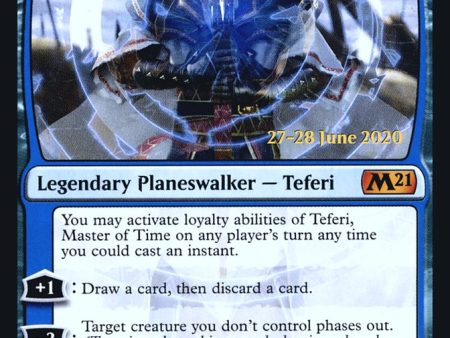 Teferi, Master of Time (75) [Core Set 2021 Prerelease Promos] For Cheap