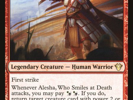 Alesha, Who Smiles at Death [Commander 2020] Sale