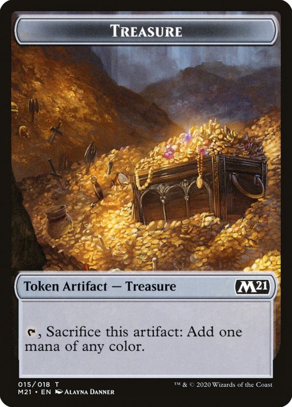 Treasure Token [Core Set 2021 Tokens] Online Hot Sale