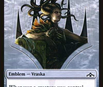 Vraska Emblem    Human Double-Sided Token [Challenger Decks 2020 Tokens] Online