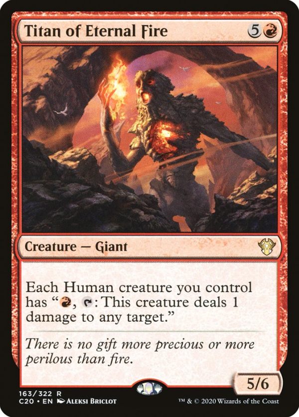 Titan of Eternal Fire [Commander 2020] Supply