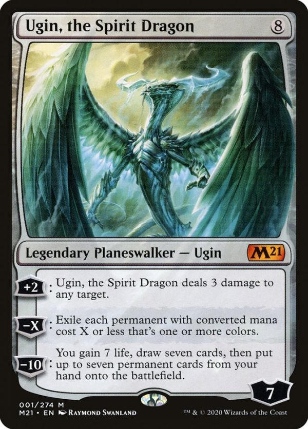 Ugin, the Spirit Dragon [Core Set 2021] For Discount