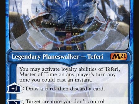 Teferi, Master of Time (Showcase) (290) [Core Set 2021] Online Hot Sale