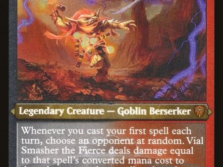 Vial Smasher the Fierce (Etched) [Commander Legends] For Discount