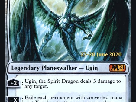 Ugin, the Spirit Dragon [Core Set 2021 Prerelease Promos] Fashion