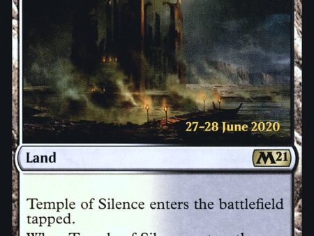 Temple of Silence [Core Set 2021 Prerelease Promos] For Cheap