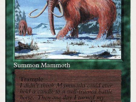 War Mammoth [Summer Magic   Edgar] Sale