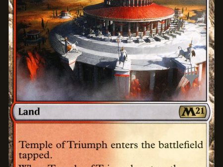 Temple of Triumph (Promo Pack) [Core Set 2021 Promos] For Discount