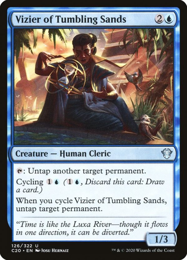 Vizier of Tumbling Sands [Commander 2020] For Sale