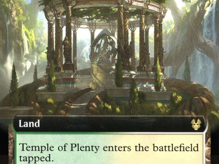 Temple of Plenty (Extended Art) [Theros Beyond Death] Supply