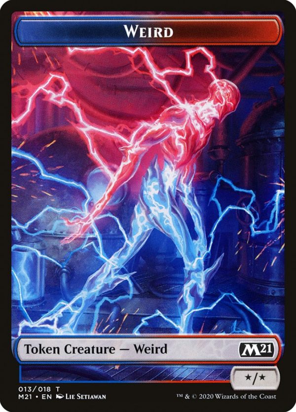 Weird Token [Core Set 2021 Tokens] Online now