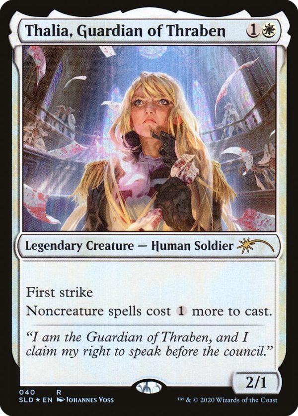 Thalia, Guardian of Thraben (40) [Secret Lair Drop Series] Cheap