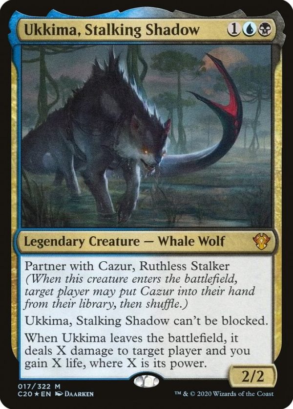 Ukkima, Stalking Shadow [Commander 2020] on Sale