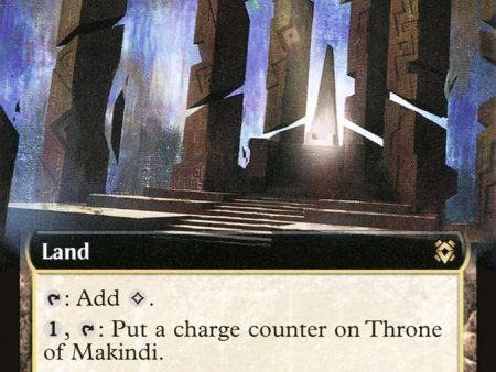 Throne of Makindi (Extended Art) [Zendikar Rising] Online Hot Sale