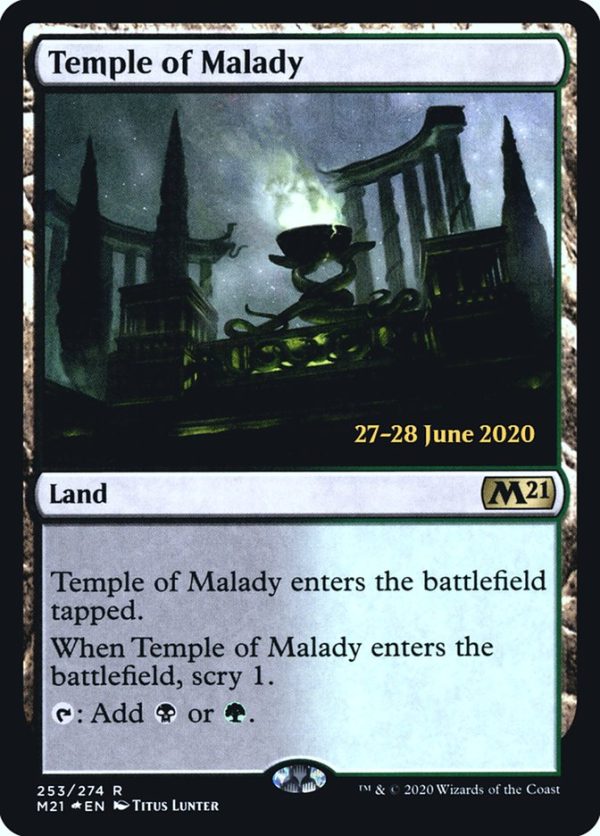 Temple of Malady [Core Set 2021 Prerelease Promos] Sale