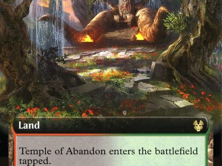 Temple of Abandon (Extended Art) [Theros Beyond Death] Cheap