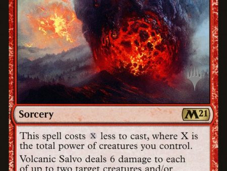 Volcanic Salvo (Promo Pack) [Core Set 2021 Promos] For Sale