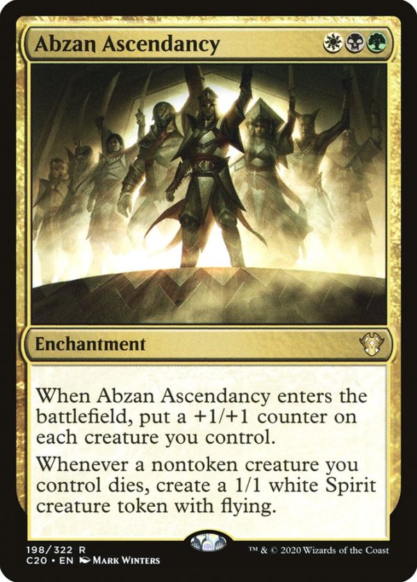 Abzan Ascendancy [Commander 2020] on Sale