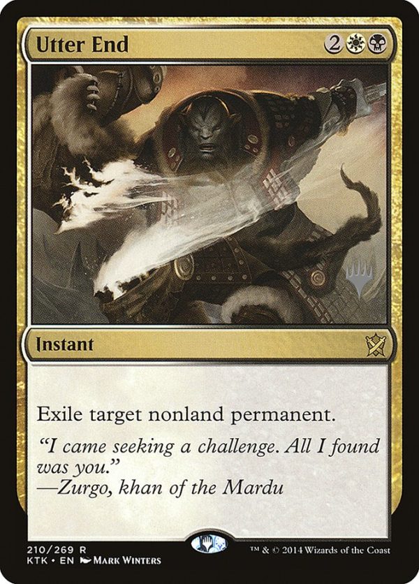 Utter End (Promo Pack) [Khans of Tarkir Promos] Online